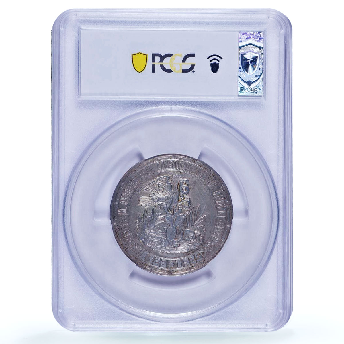 Mexico 6th Centenary Foundation City Grove 450a MS62 PCGS silver medal 1925