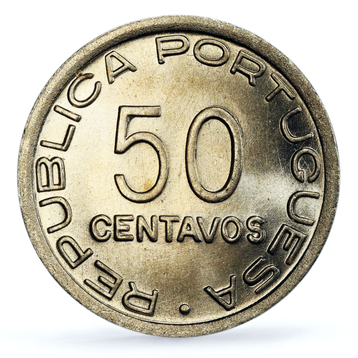 Sao Tome 50 centavos Portugal Coinage KM-8 MS66 PCGS CuNi coin 1948
