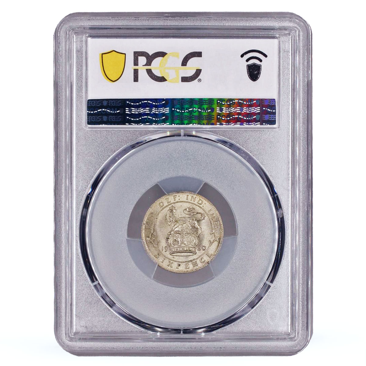 Great Britain 6 pence King George V Coinage KM-815a MS64 PCGS silver coin 1920