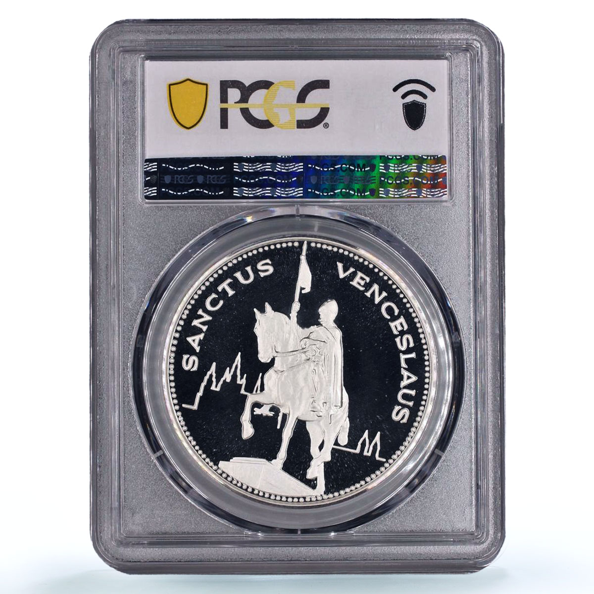 Czechoslovakia Dubcek Svoboda Pravda Vitezi History PR69 PCGS silver medal 1968