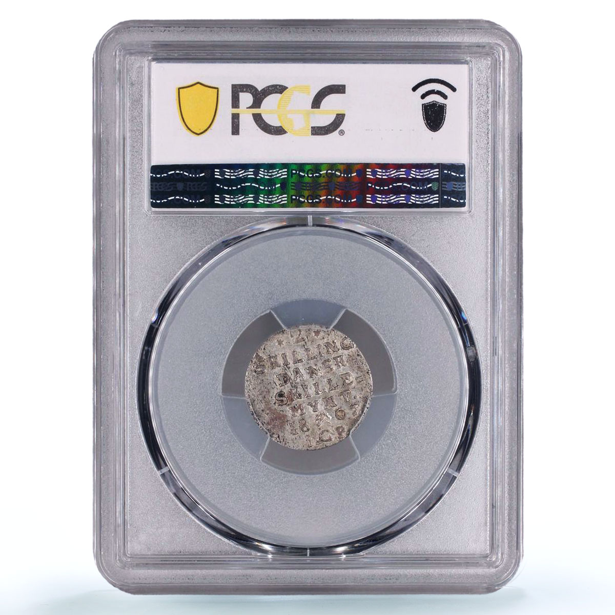 Norway 2 skilling King Christian VII Coinage KM-270 AU58 PCGS billon coin 1807