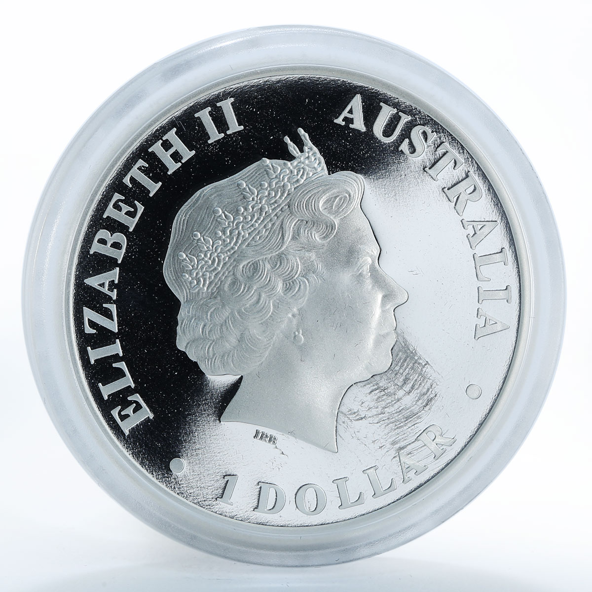 Australia 1 dollar Echidna Spiny wild nature silver coin 2009