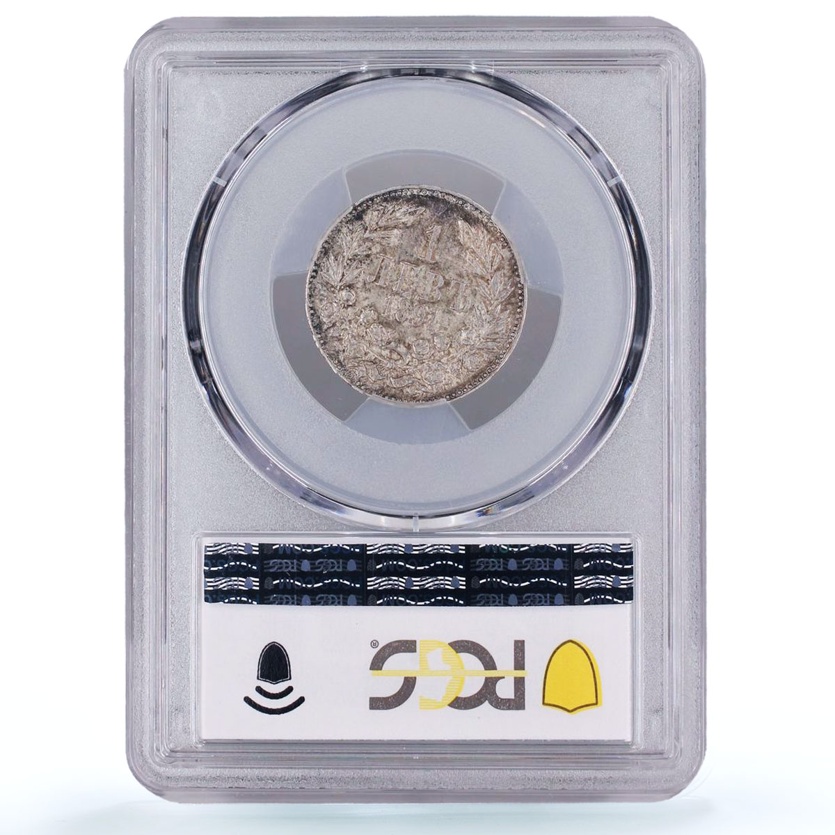 Bulgaria 1 lev King Ferdinand I Coinage KM-13 AU55 PCGS silver coin 1891