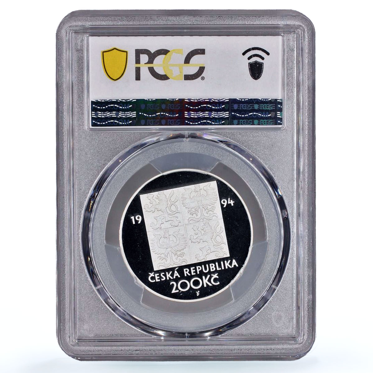 Czech Republic 200 korun Environmental Protection Fauna PR69 PCGS Ag coin 1994