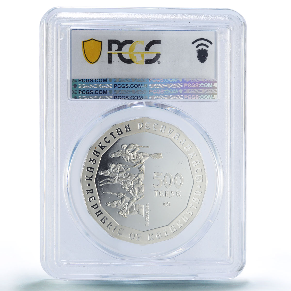 Kazakhstan 500 tenge Elk Head Nomads Treasures Art PR70 PCGS silver coin 2011