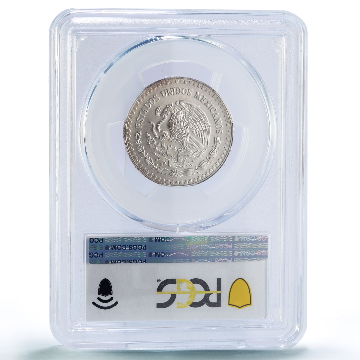 Mexico 1/4 onza Libertad Angel of Independence MS67 PCGS silver coin 1997
