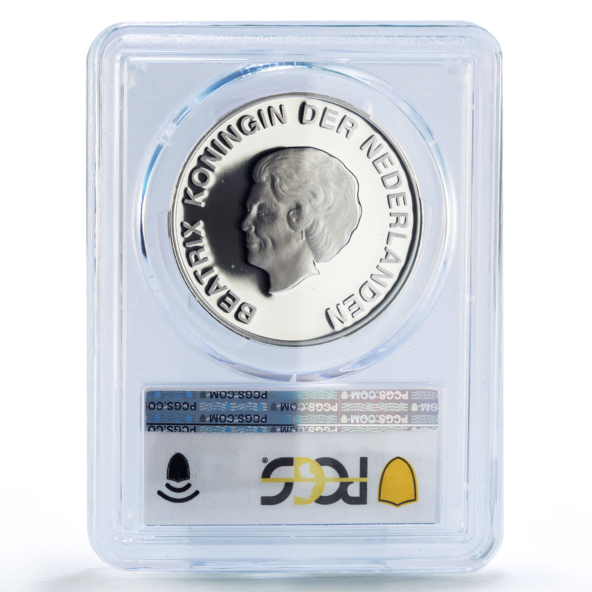 Netherlands Aruba 10 florins Fish Animals Fauna PL69 PCGS silver coin 2004