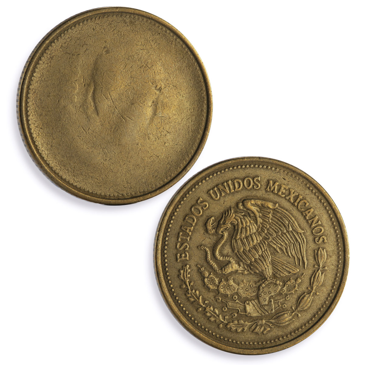 Mexico Various Pesos Set Republic Coinage Mint Errors coins 1980 - 1988