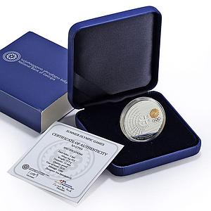Georgia 5 lari National Team Japan Olympic Games Sports proof silver coin 2020