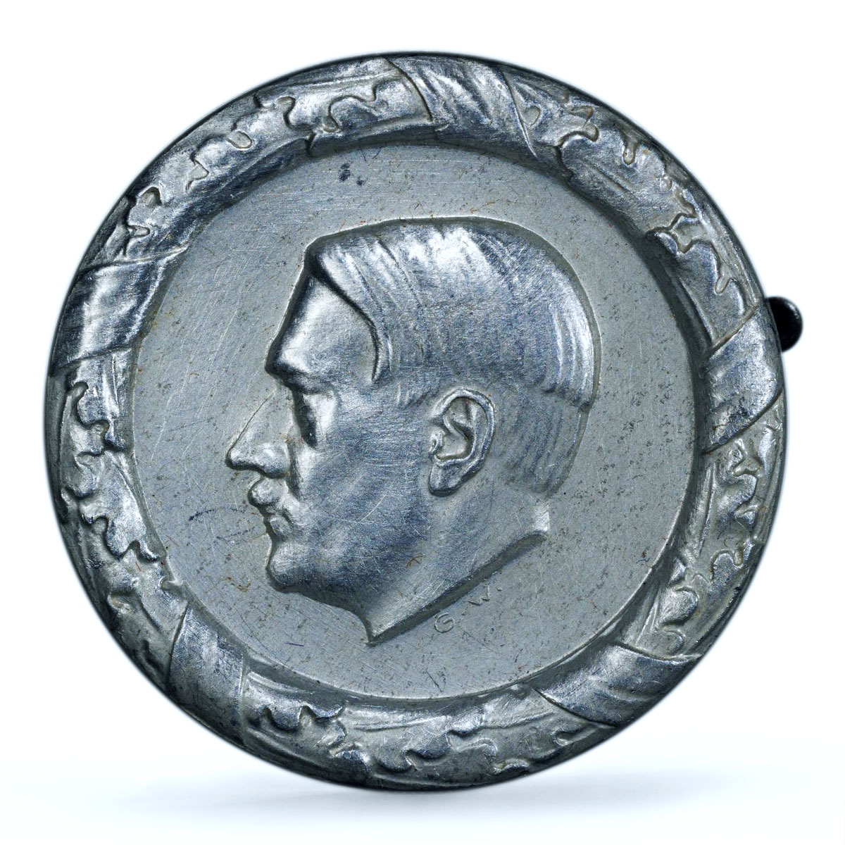 Germany Third Reich Adolf Hitler Pin Badge NSDAP SP58 PCGS Al medal 1933-45
