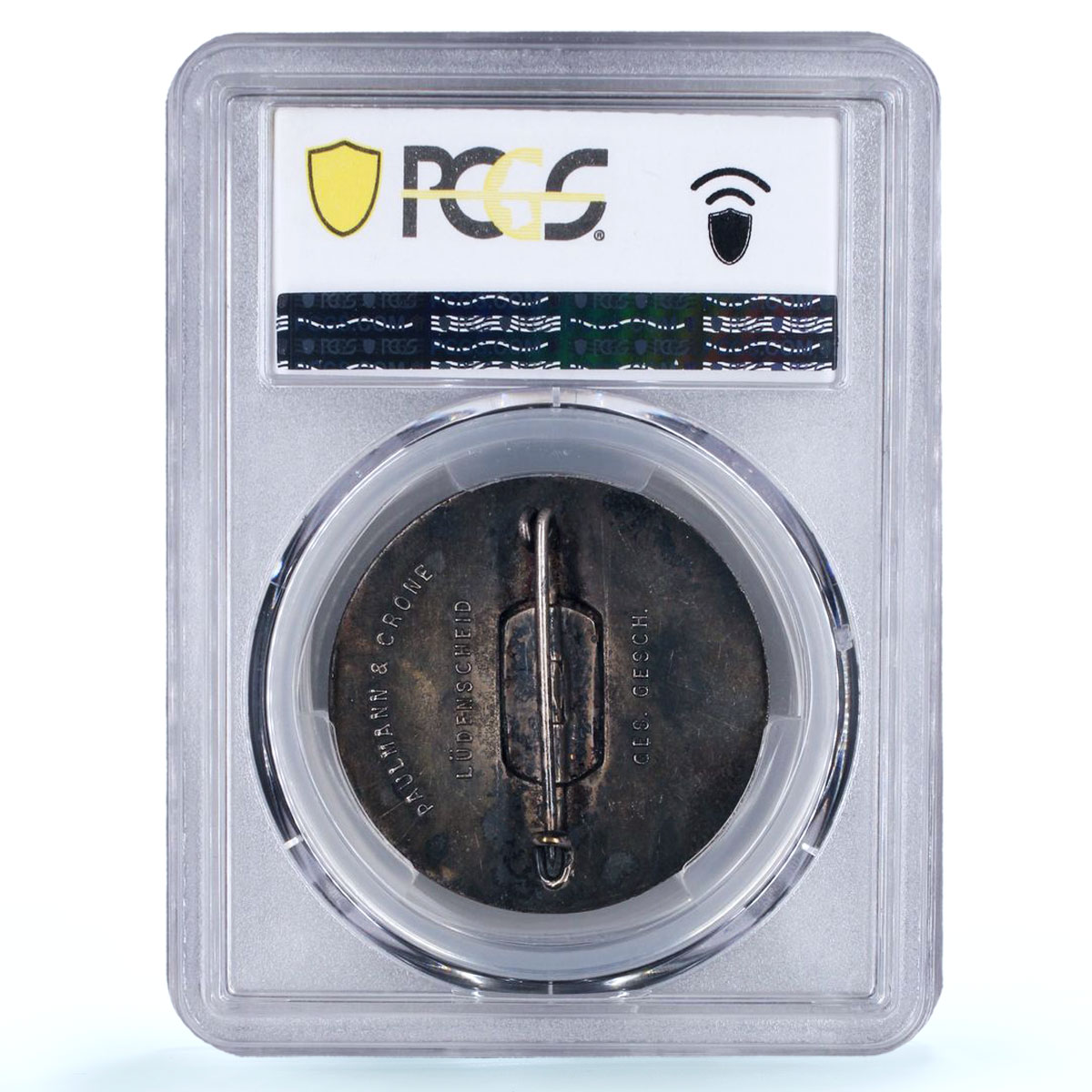 Germany Third Reich Hitler Gau South Hanover SP62 PCGS silvered AE medal 1934
