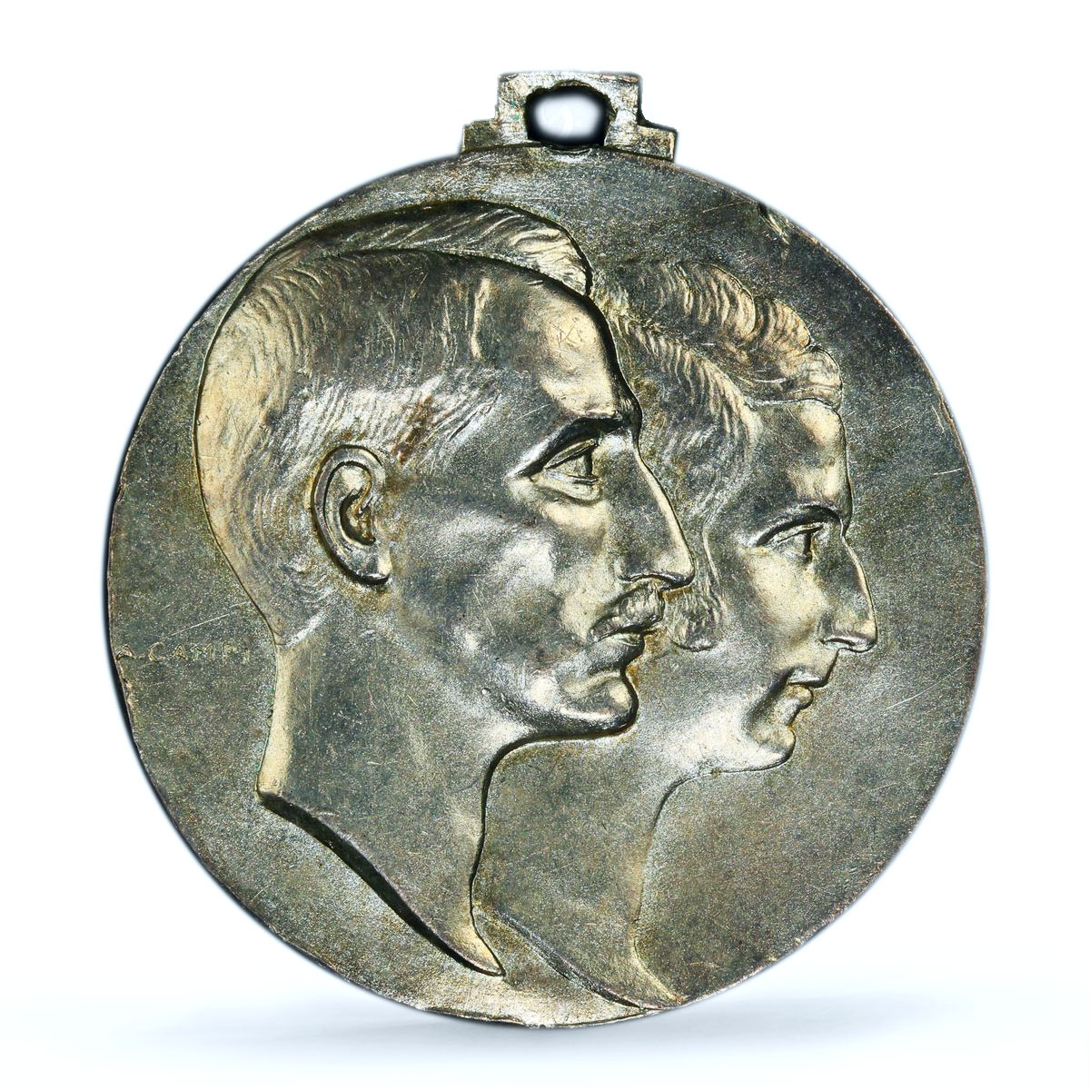 Bulgaria Boris III Giovanna Savoia Wedding History MS63 PCGS silver medal 1930