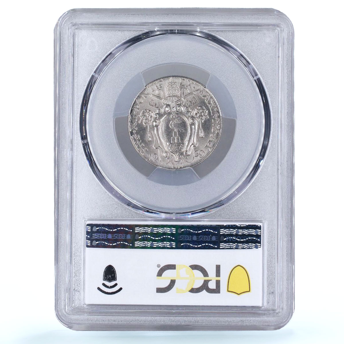 Italy Vatican 50 centesimi Pope Pius XII Archangel Michael MS67 PCGS coin 1939