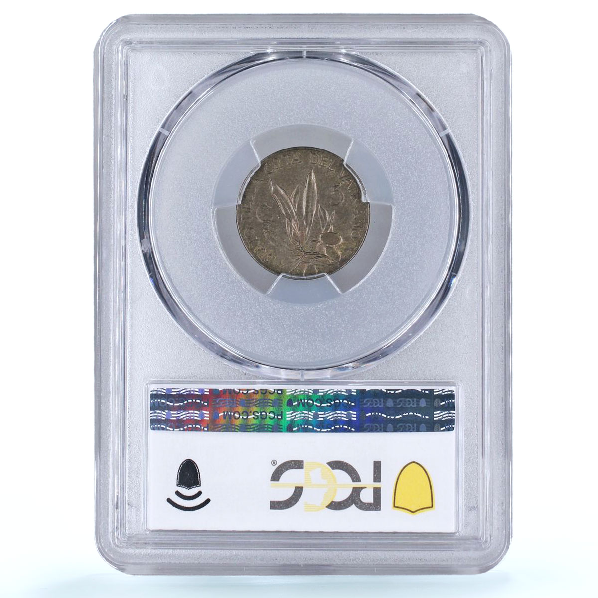 Italy Vatican 5 centesimi Pope Pius XII Olive Branch MS65 PCGS AlBr coin 1939