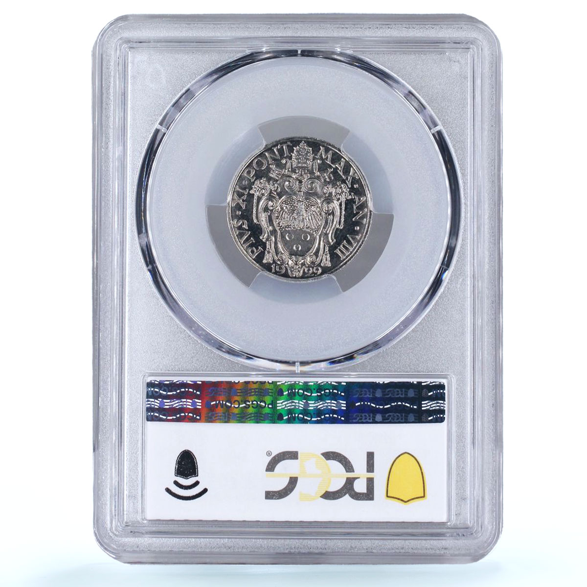 Italy Vatican 20 centesimi Pope Pius XI Saint Paul MS66 PCGS nickel coin 1929