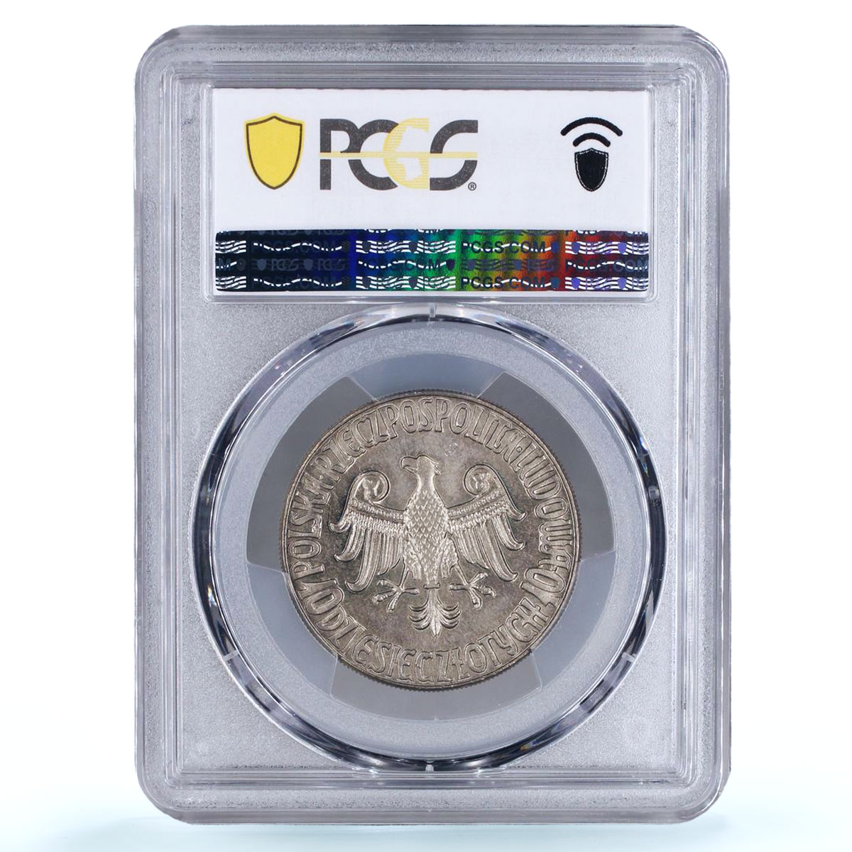 Poland 10 zlotych Kazimierz Wielki Jagiello University Proba SP66 PCGS coin 1964