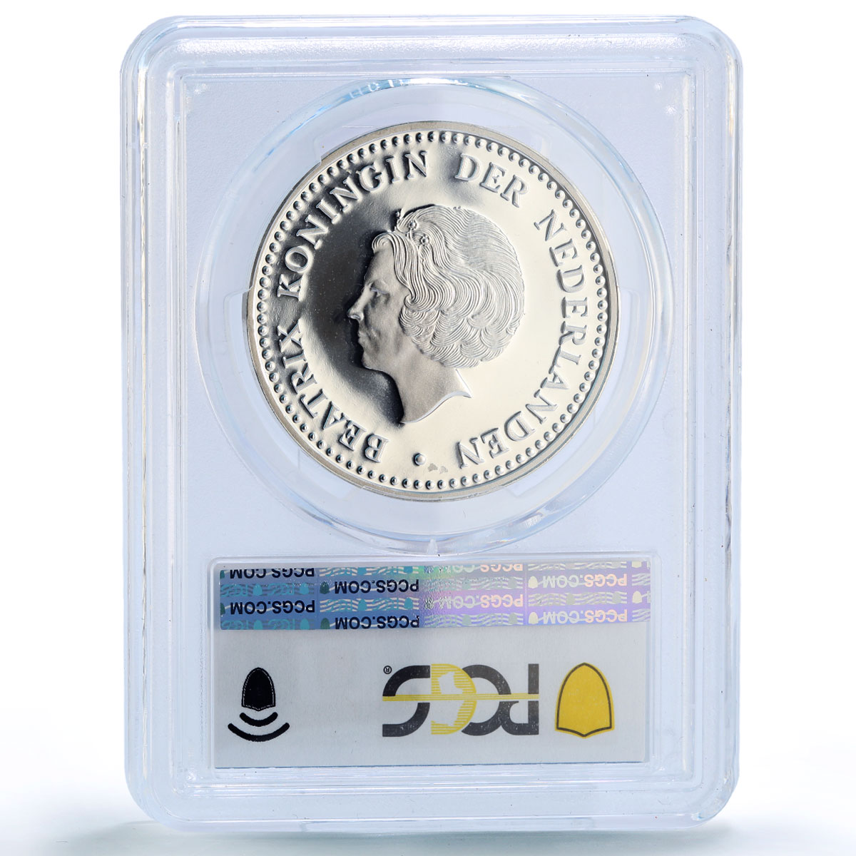 Netherlands Antilles 25 gulden Conservation Monuments PR70 PCGS silver coin 2004