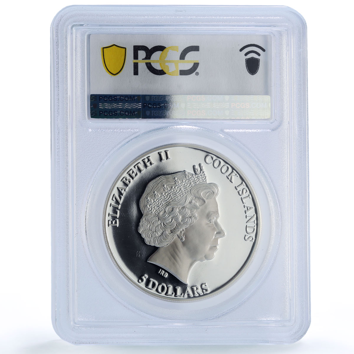 Cook Islands 5 dollars PGA Tour Golf Club Sports PR69 PCGS silver coin 2013