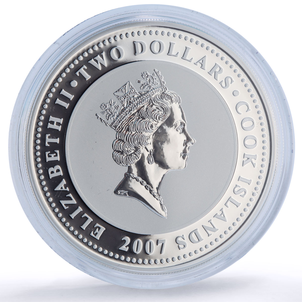 Cook Islands 2 dollars x 4 Set Adventures Sherlock Holmes silver coins 2007