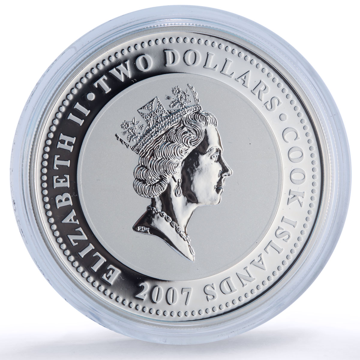 Cook Islands 2 dollars x 4 Set Adventures Sherlock Holmes silver coins 2007