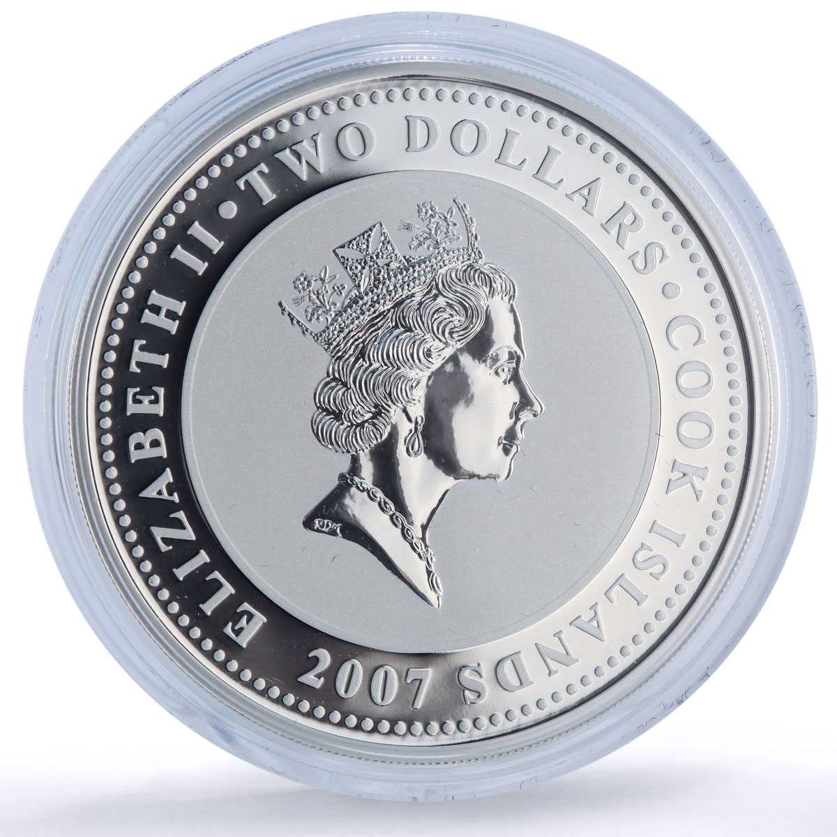 Cook Islands 2 dollars x 4 Set Adventures Sherlock Holmes silver coins 2007