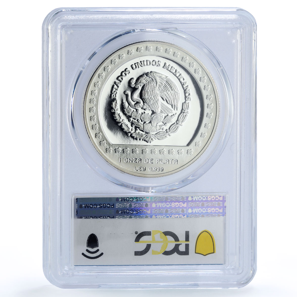 Mexico 100 pesos Xochipilli Statue Precolombina Aztec PR69 PCGS silver coin 1992