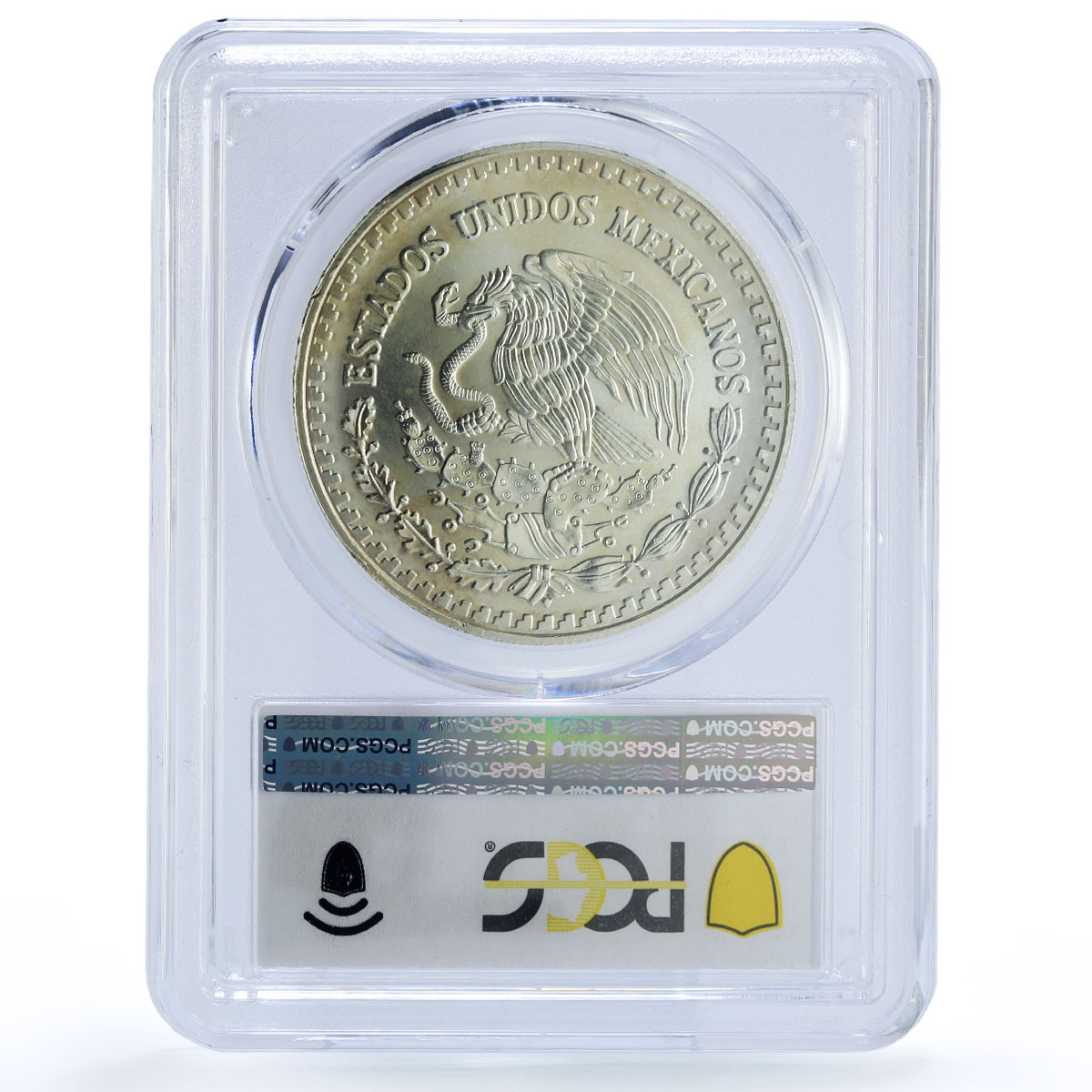 Mexico 1 onza Libertad Angel of Independence MS66 PCGS silver coin 1998