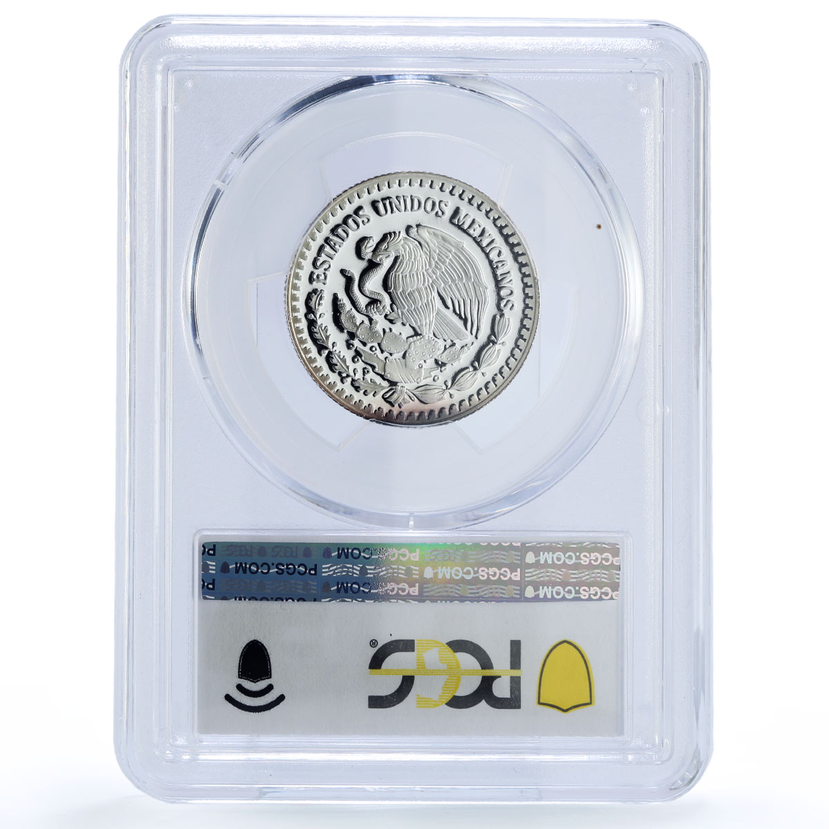 Mexico 1/4 onza Libertad Angel of Independence PR69 PCGS silver coin 1996