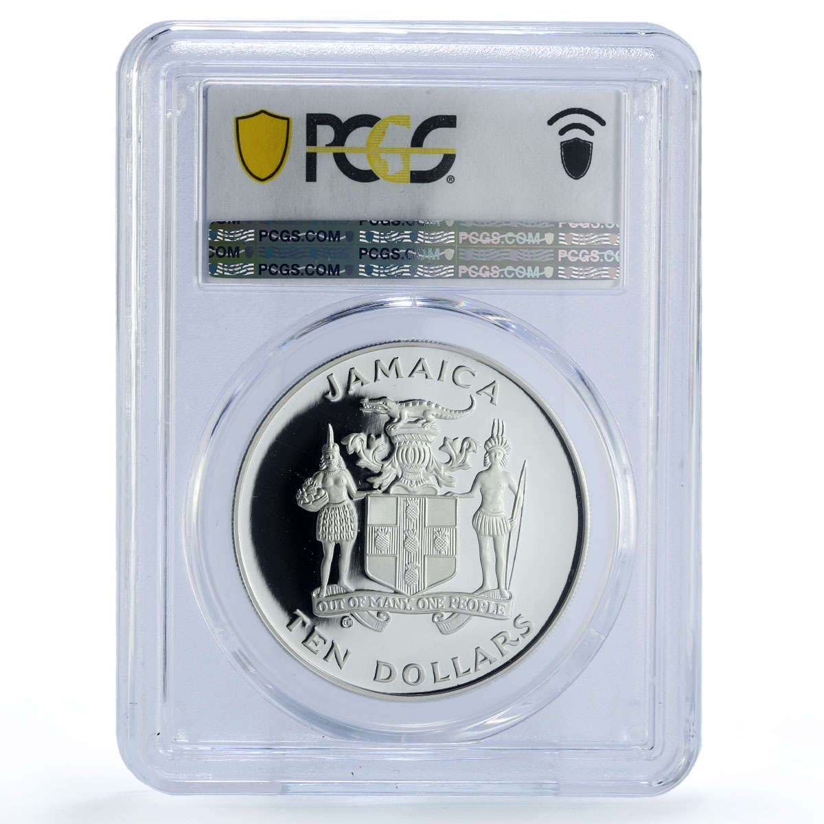 Jamaica 10 dollars Decade For Women United Nations UN PR70 PCGS silver coin 1984