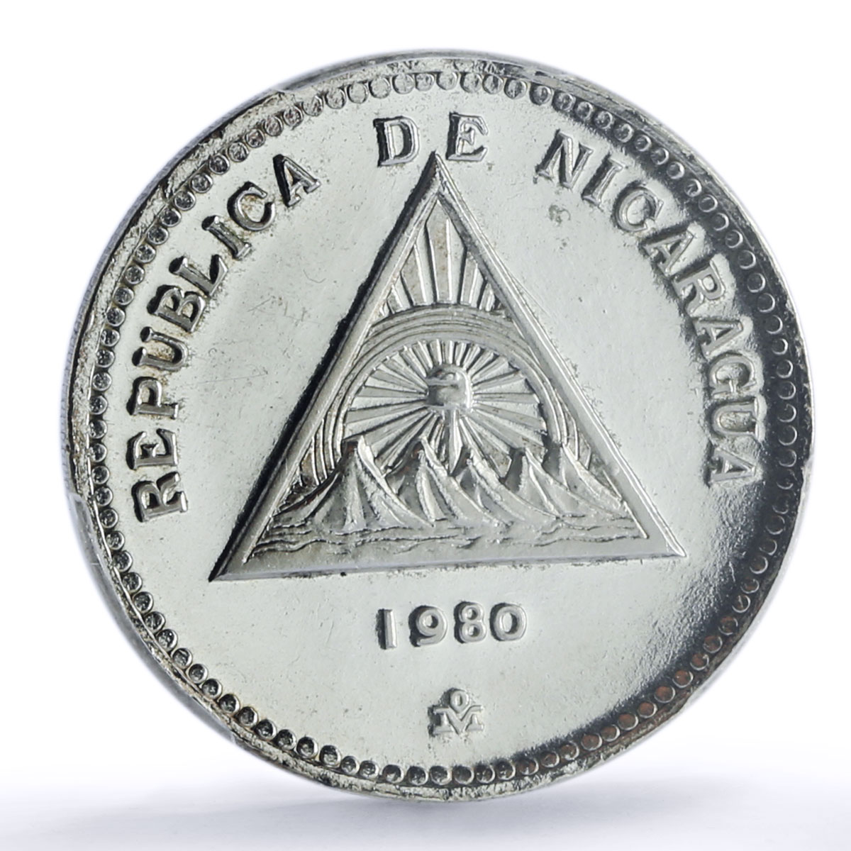 Nicaragua 500 cordobas Rigoberto Poet Literature PR66 PCGS silver coin 1980