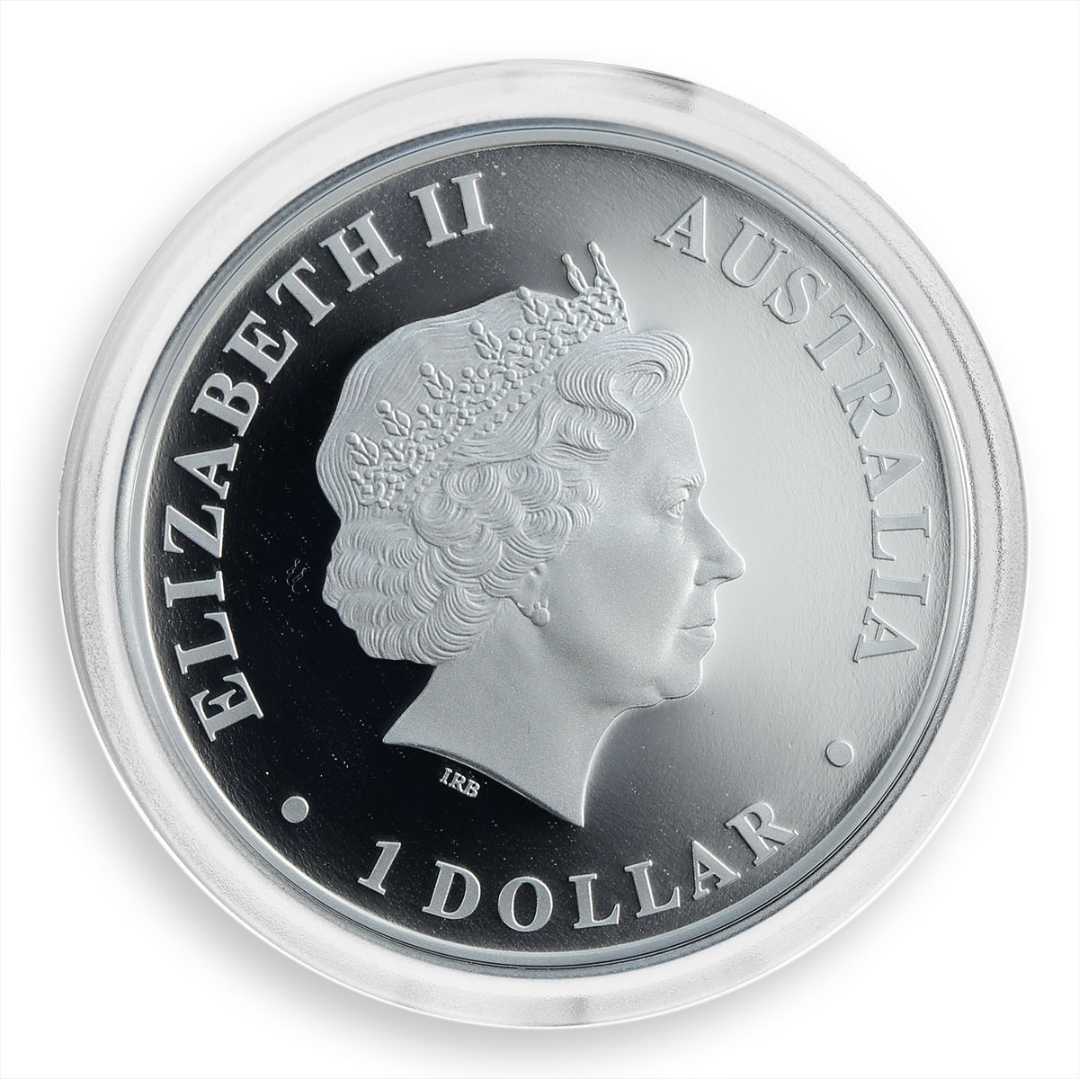 Australia 1 dollar Lizard Dicover Australia color proof coin 2010