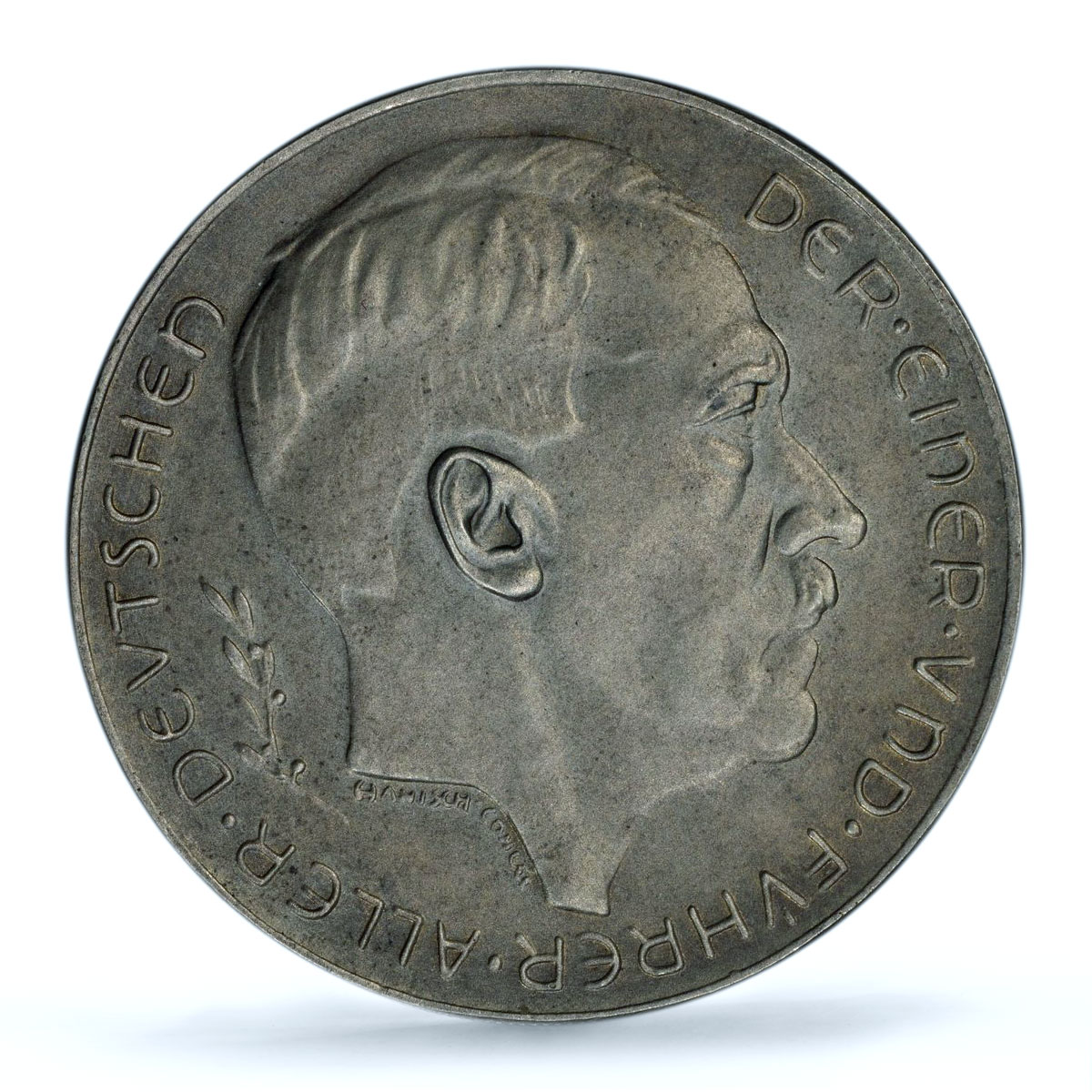Germany Third Reich Arisen Empire Hitler Politics SP64 PCGS silver medal 1938