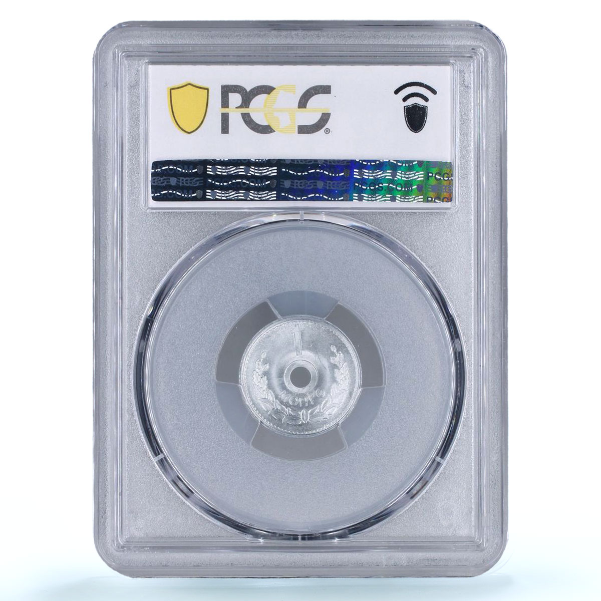 Mongolia 1 mongo Republic Coinage China Mint KM-21 MS66 PCGS aluminum coin 1959