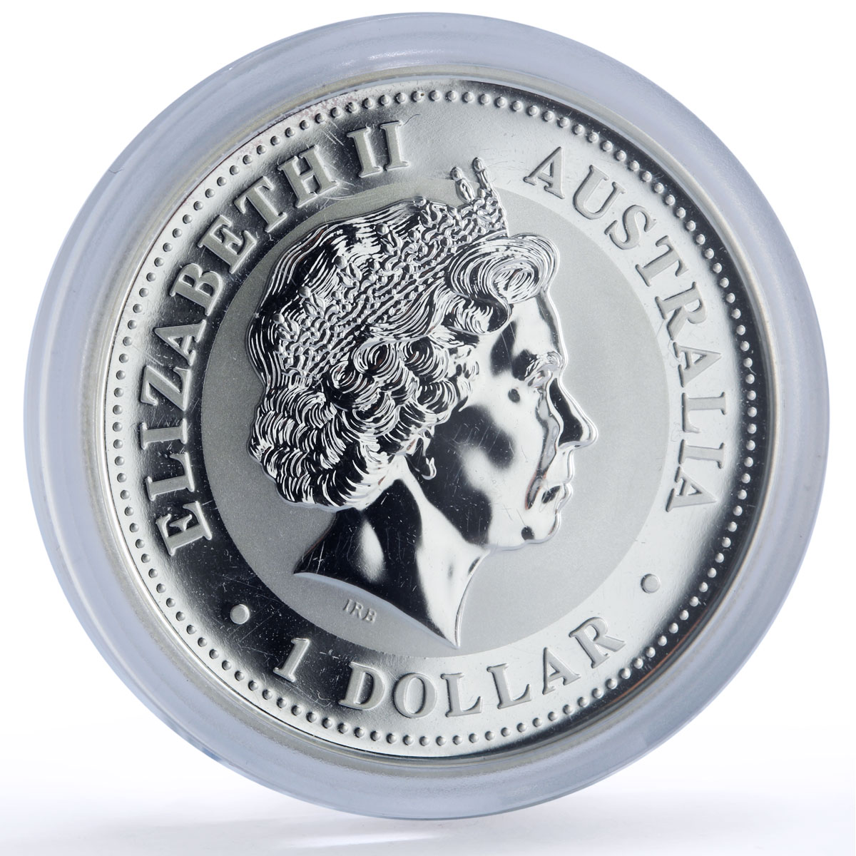Australia 1 dollar Year of the Rooster Lunar Series 1 Color silver coin 2005