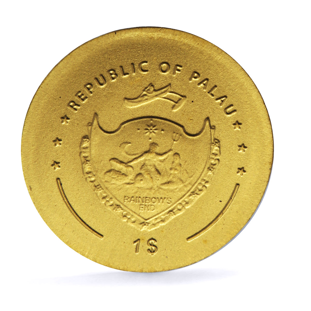 Palau 1 dollar Severus Aureus Roman Empire History gold coin 2011