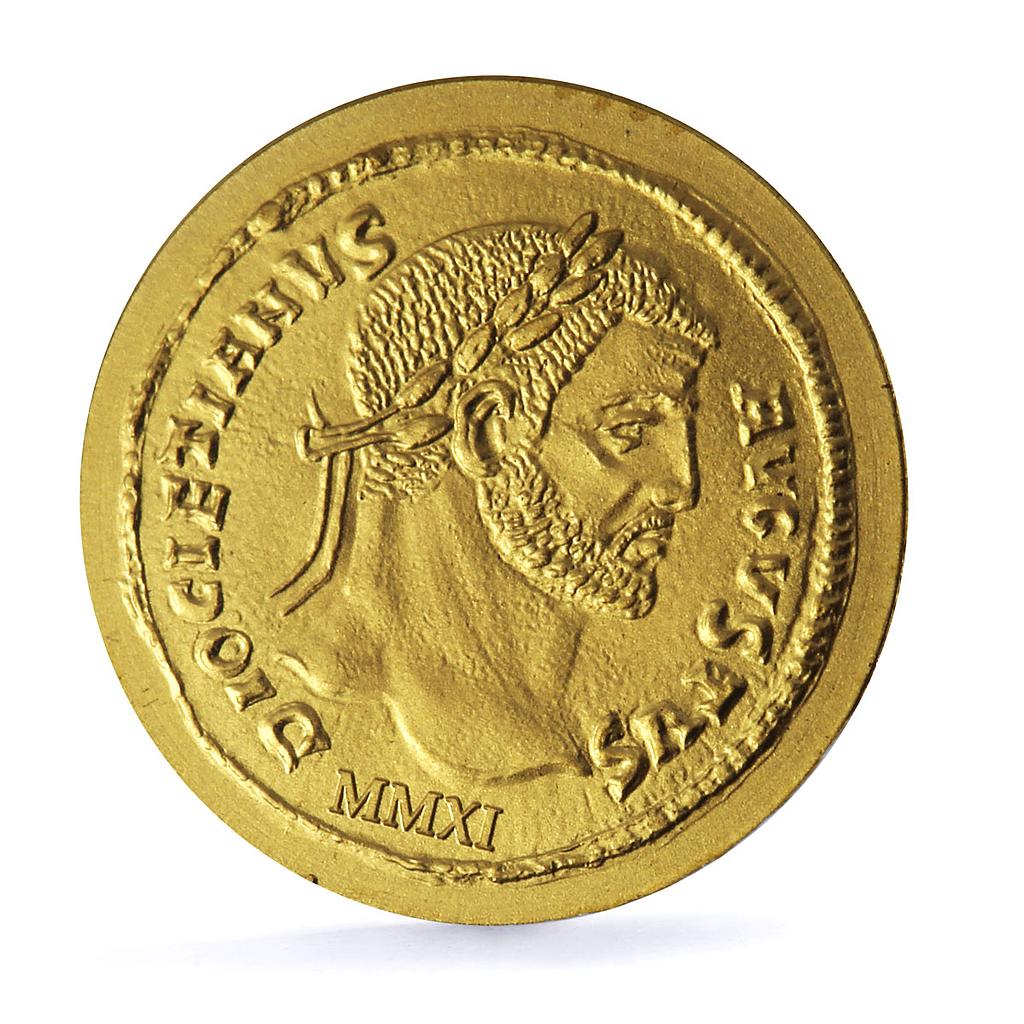 Palau 1 dollar Diocletian Aureus Roman Empire History gold coin 2011