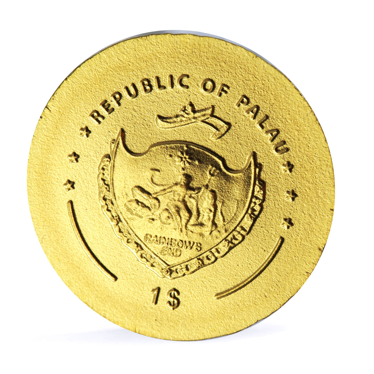 Palau 1 dollar Constantine Solidus Roman Empire History gold coin 2012