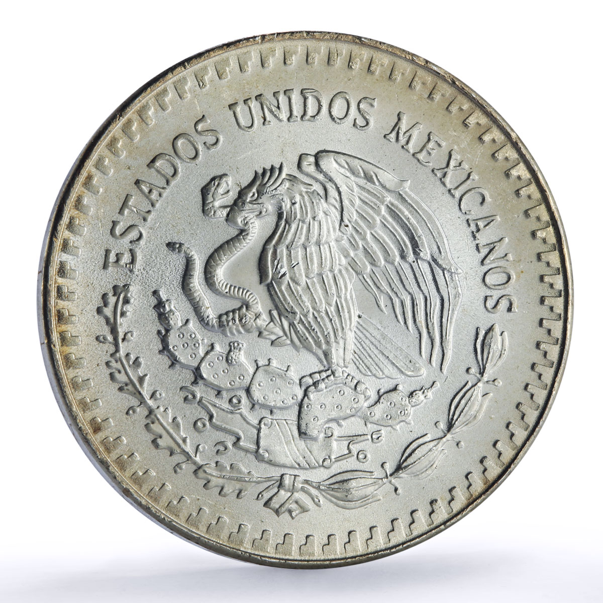 Mexico 1 onza Libertad Angel of Independence silver coin 1987
