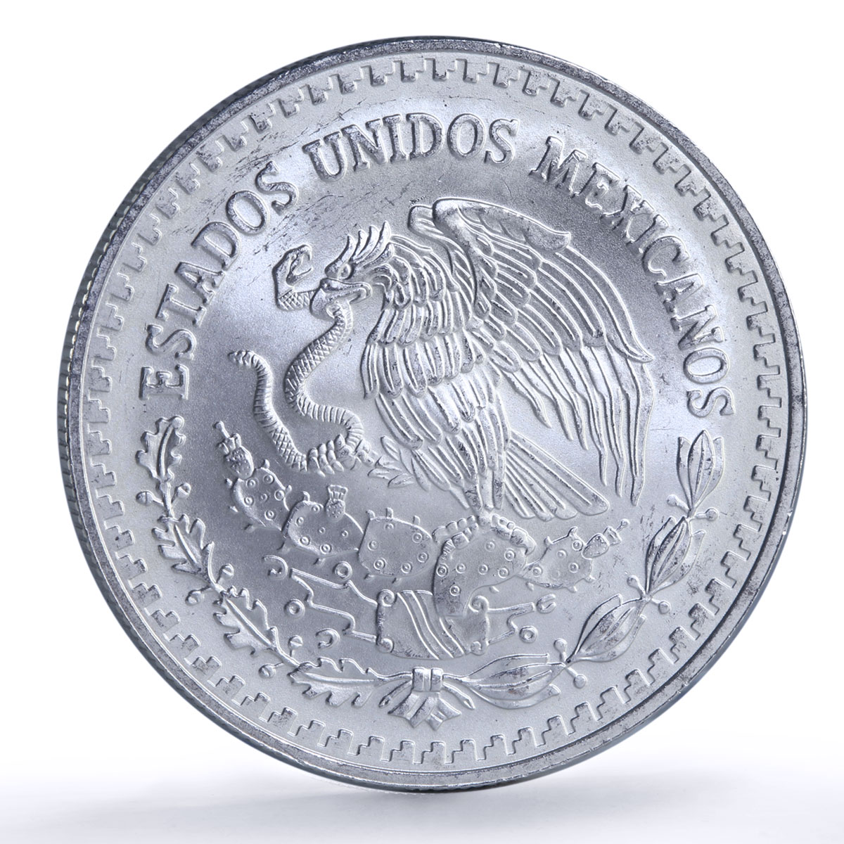 Mexico 1 onza Libertad Angel of Independence silver coin 1996