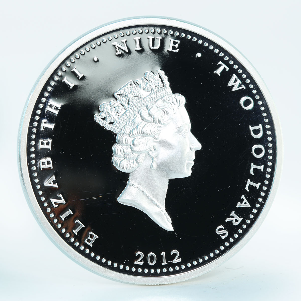 Niue 2 dollars Fortune Dream Luck Fate Destiny silver coin 2012