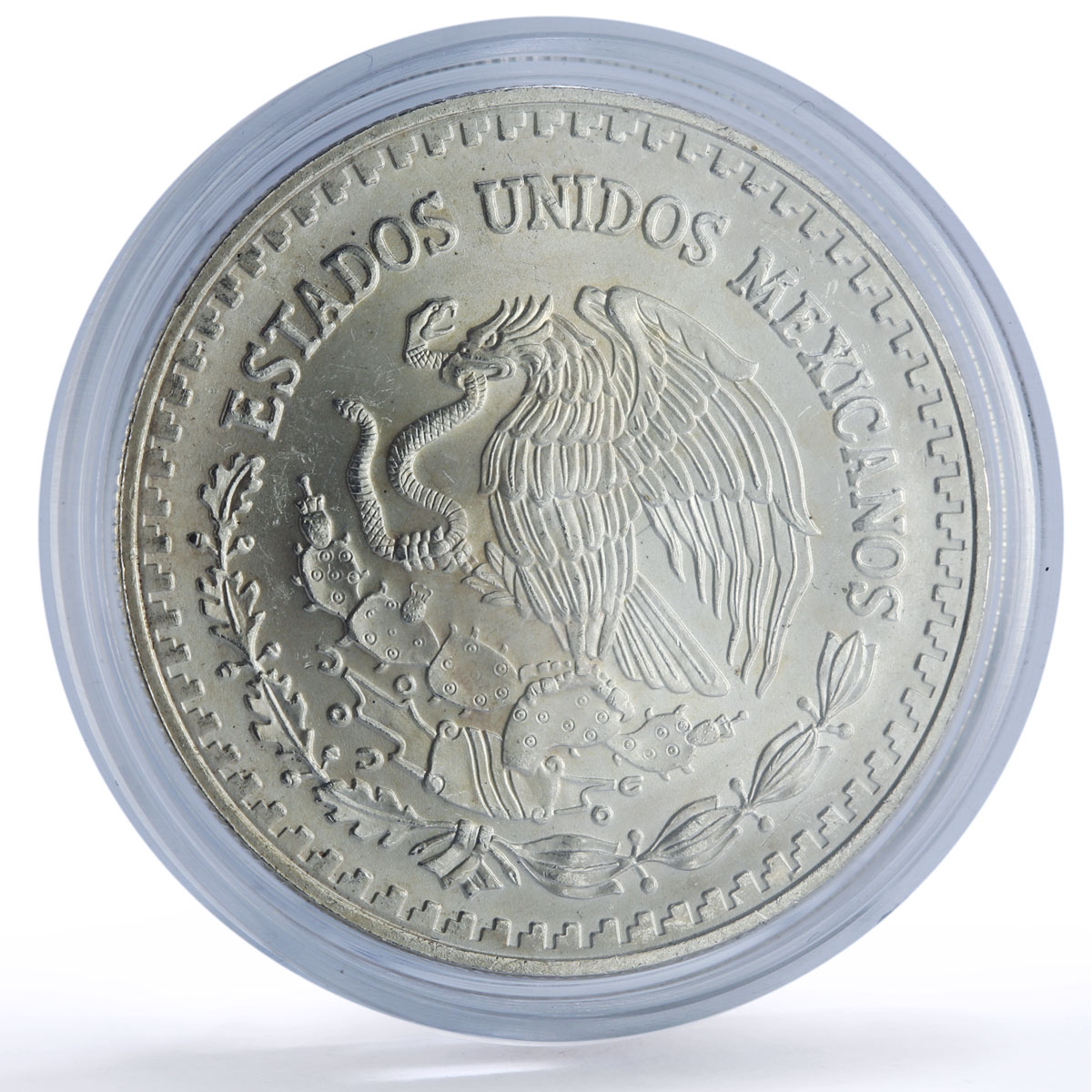Mexico 1 onza Libertad Angel of Independence silver coin 1996