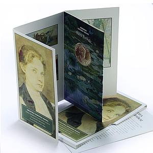 Croatia 200 kuna Slava Raskaj Famous Women Painter Art proof silver coin 2000