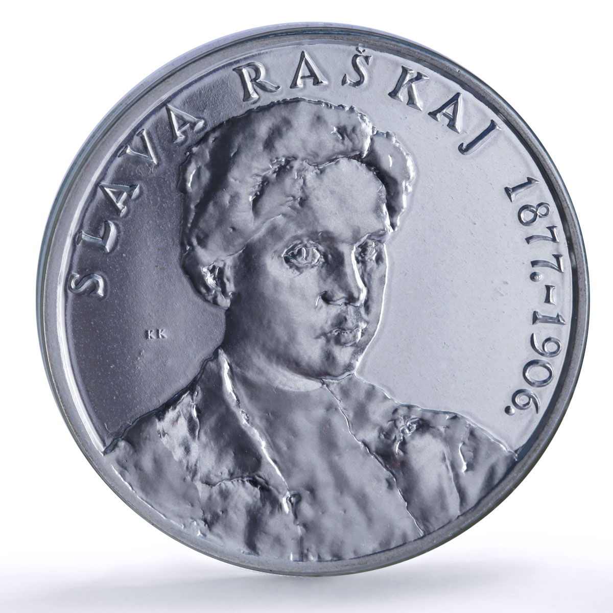 Croatia 200 kuna Slava Raskaj Famous Women Painter Art proof silver coin 2000