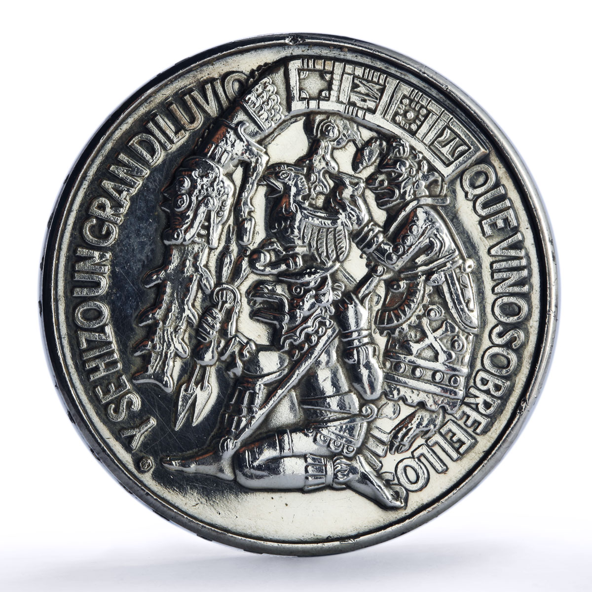Guatemala Set Maya Indians Crafts Traditions History Art silver medals 1976 1977