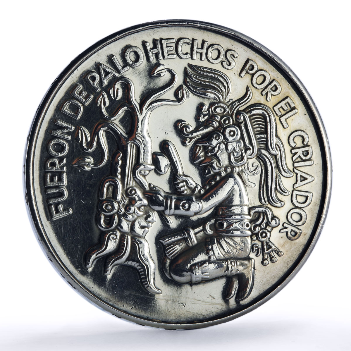 Guatemala Set Maya Indians Crafts Traditions History Art silver medals 1976 1977
