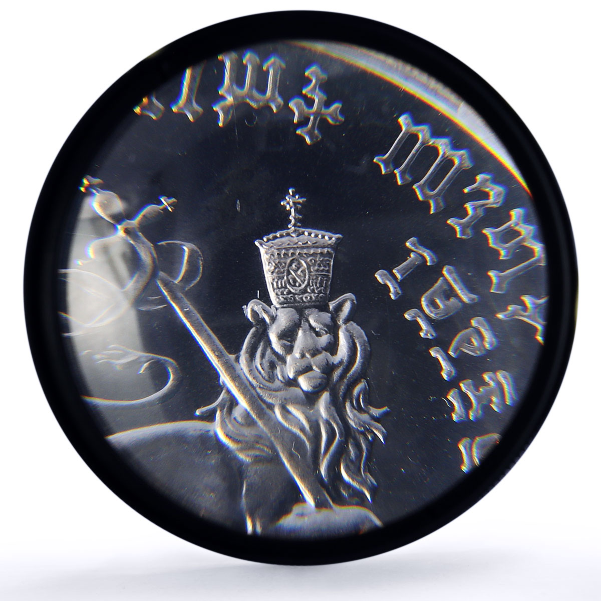 Ethiopia 10 dollars Emperor Haile Selassie I Politics MS67 PCGS silver coin 1972