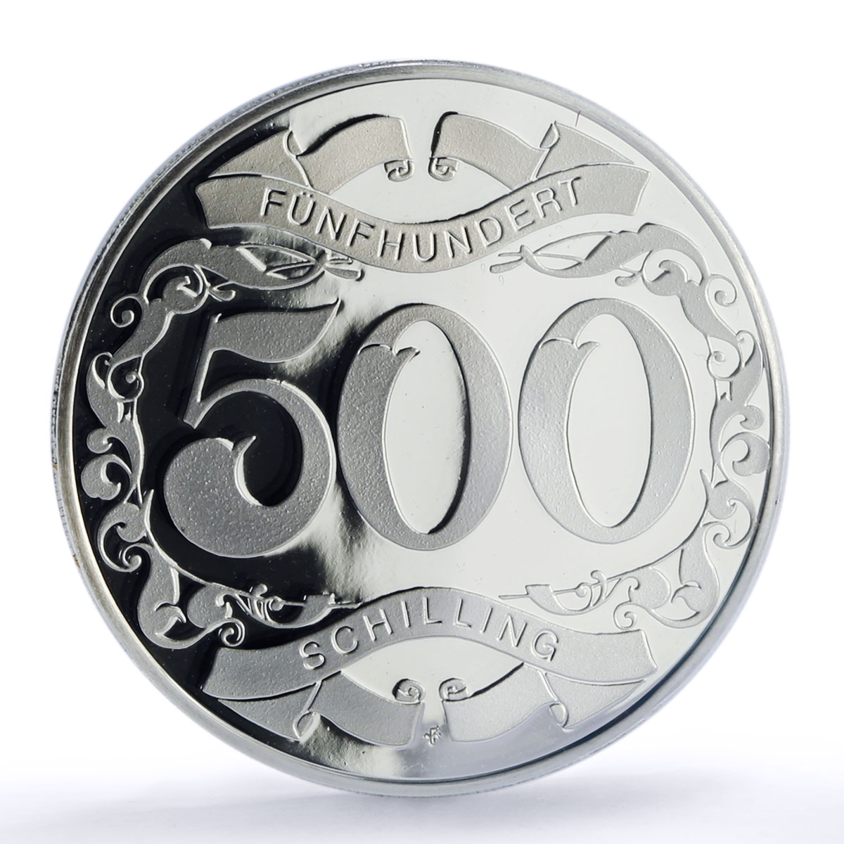 Austria Salzburg Casino Fantasy Token 500 Schil. PR70 PCGS silver 1986 - 1988 FM