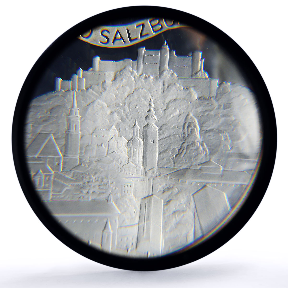 Austria Salzburg Casino Fantasy Token 500 Schil. PR70 PCGS silver 1986 - 1988 FM