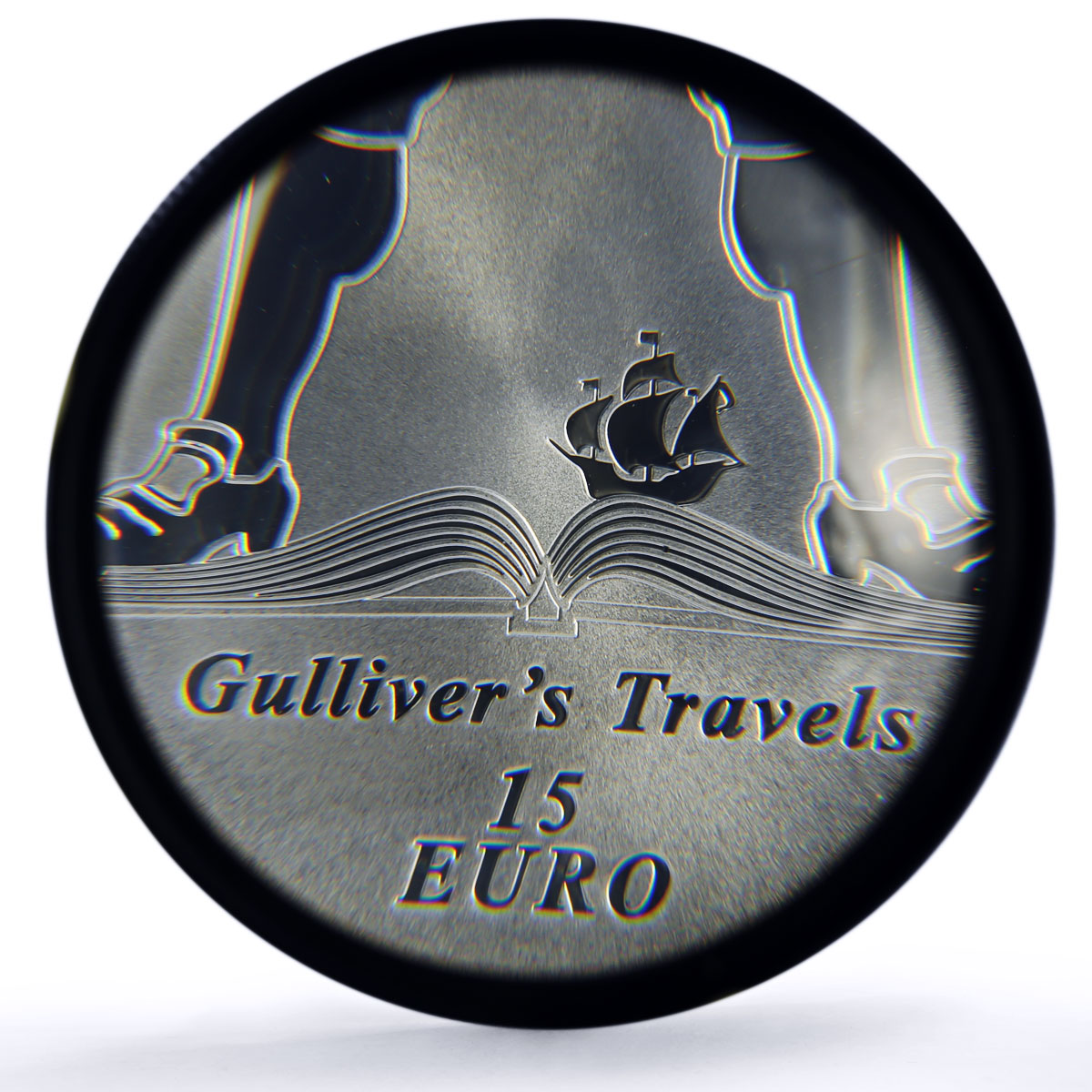 Ireland 15 euro Gulliver Travels Swift Literature PR69 PCGS silver coin 2017