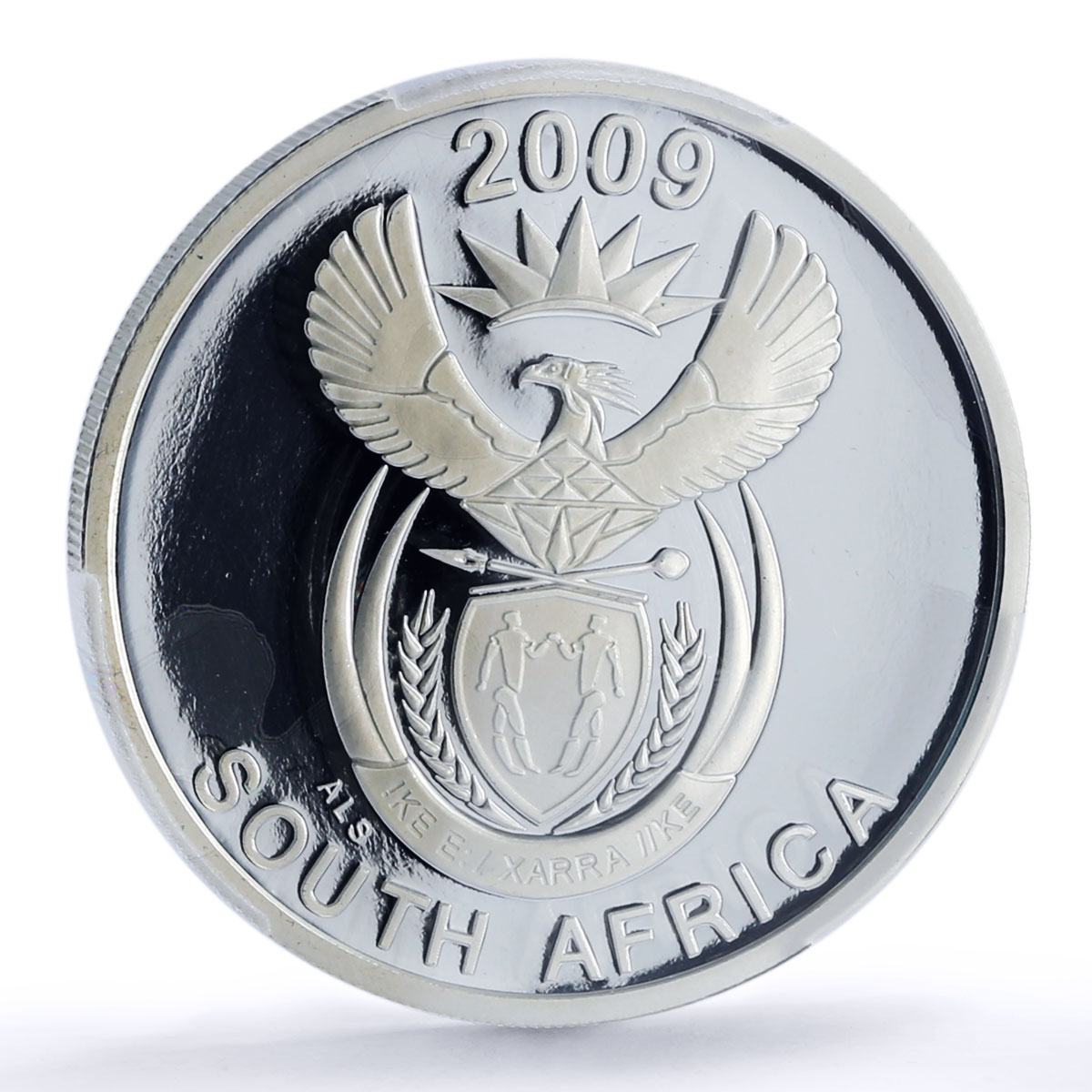 South Africa 50 cents Maloti Drakensberg Amphitheatre PR69 PCGS silver coin 2009
